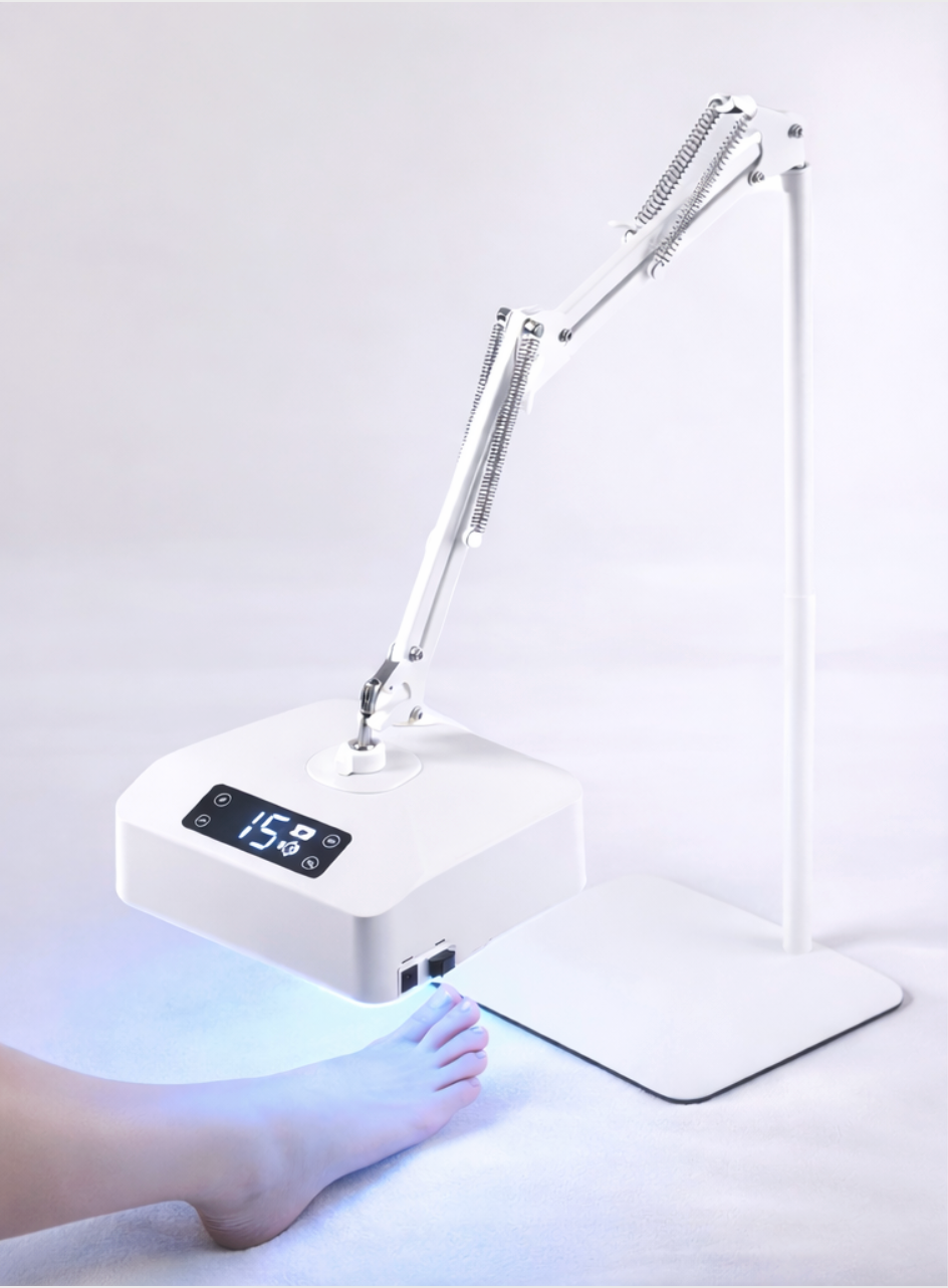 Lampe UV pédicure, bras amovible, ajustable